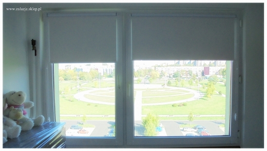 Elastyczność i ochrona - gumowane rolety okienne dla funkcjonalnego wnętrza.